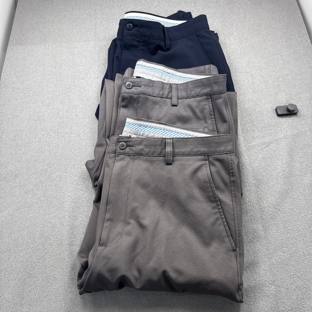 Lot Of 3 FootJoy FJ Golf Pants Men's 35X32 Casual Slacks